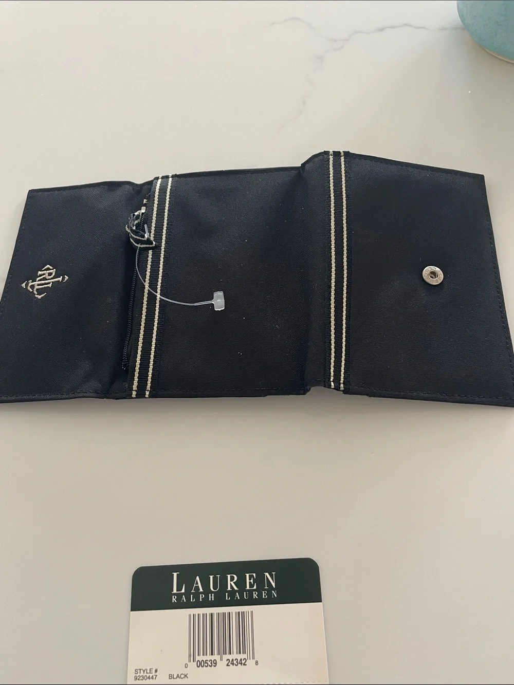 NWT Lauren Ralph Lauren tri fold wallet